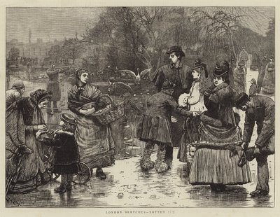 Croquis de Londres, Glace Pourrie - Robert Walker Macbeth
